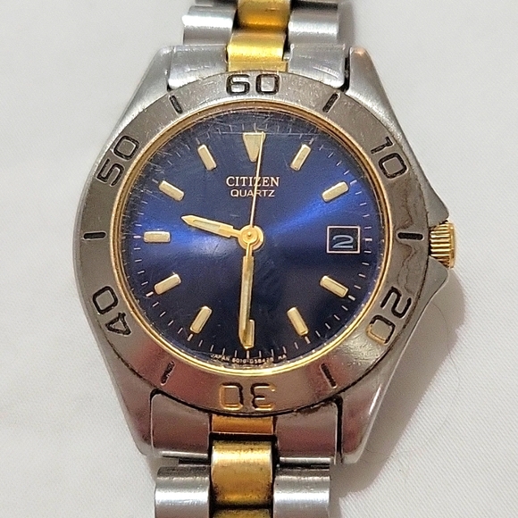 Vintage Citizen Quartz Watch Ladies Wrist Size 7" - Picture 2 of 5